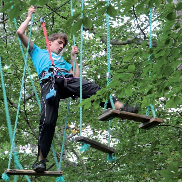 Parcours acrobatiques